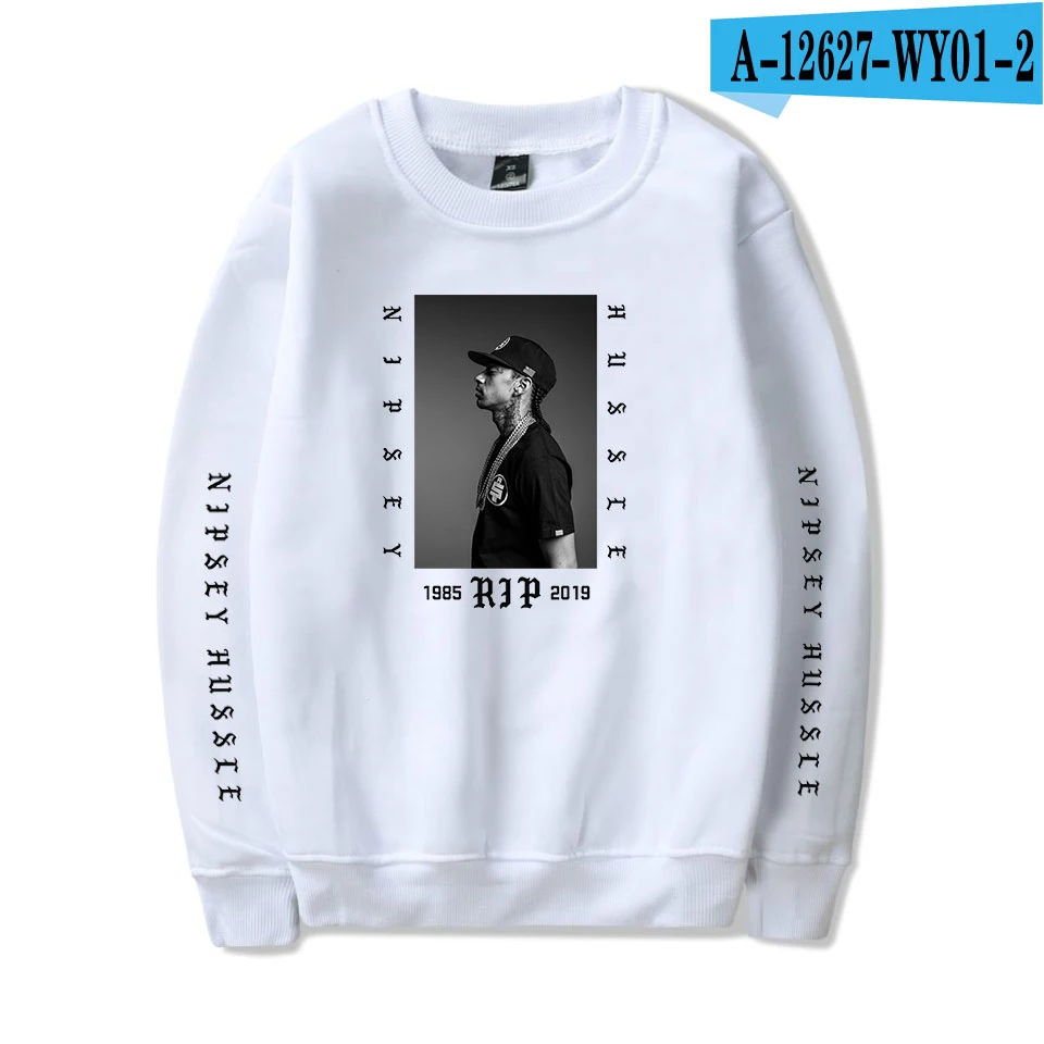 Толстовка Rep Nipsey Hussle Женская/мужская повседневная весенняя одежда новая горячая распродажа монолитные толстовки с длинными рукавами принт плюс размер - Цвет: Розовый