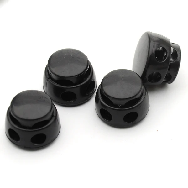 100pcs HLD/K 345 большой черный пластиковый круглый шнур блокировки переключается 2