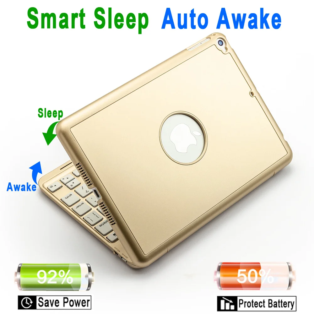 Bluetooth клавиатура с подсветкой чехол для iPad Mini 5 2019 4 7 9 A2133 A2124 A2125 A1538 A1550 цветов умная