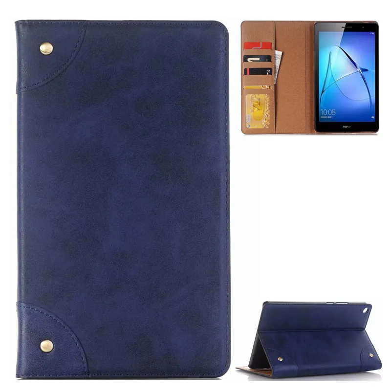 Матовый чехол в стиле ретро для Huawei MediaPad T3 8 0 дюйма искусственная кожа Honor Play Pad 2