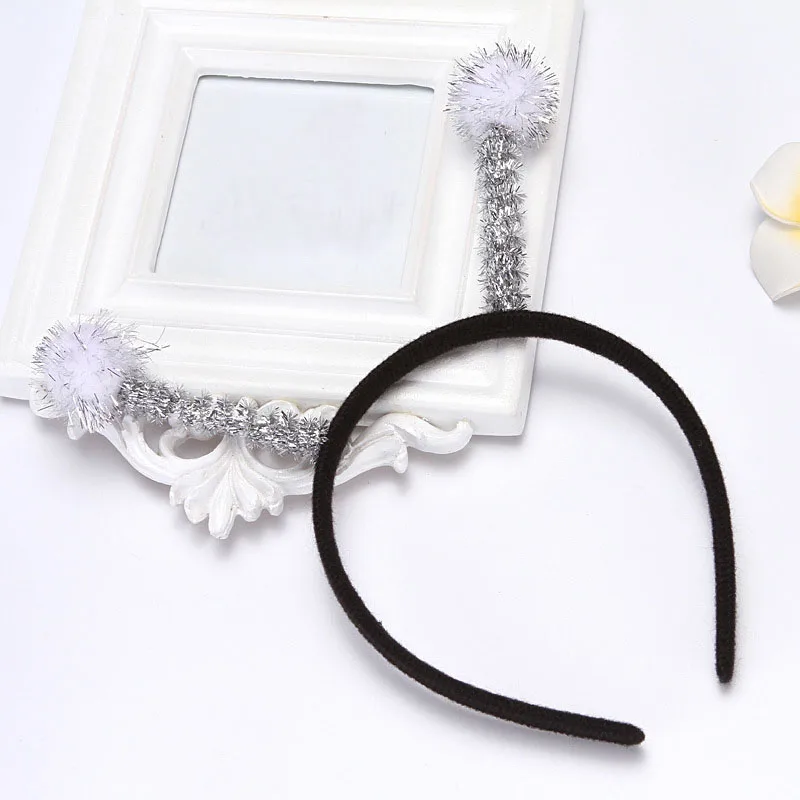 

Adorable Cute Headwear Alien Hair Hoop for Halloween Costume Bee Role Play Birthday Party Performance