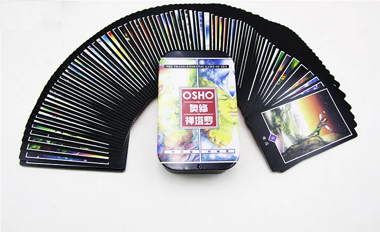 Osho Таро карты английский/китайский версия гадание игральные колода для семьи