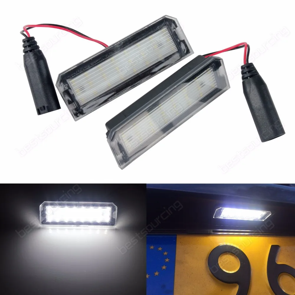 ANGRONG 2x номерной знак светодиодный свет для Land Rover Range Rover Sport(L494) 2013+ Range Rover(L405) 2012+(CA292