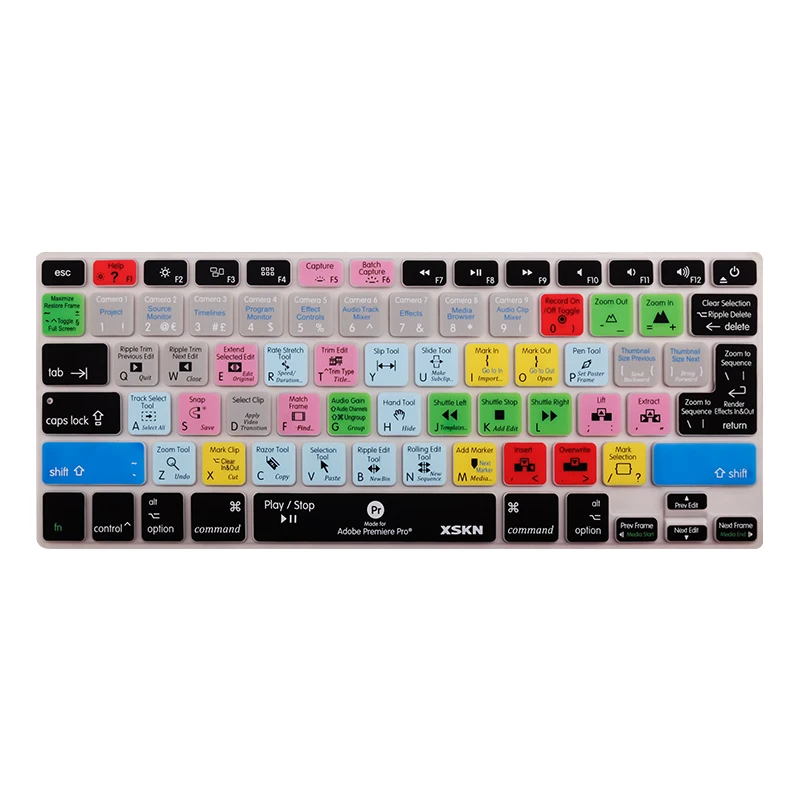 Силиконовый чехол для клавиатуры Macbook Air 13 Pro 15|silicone keyboard cover|keyboard coverus cover |