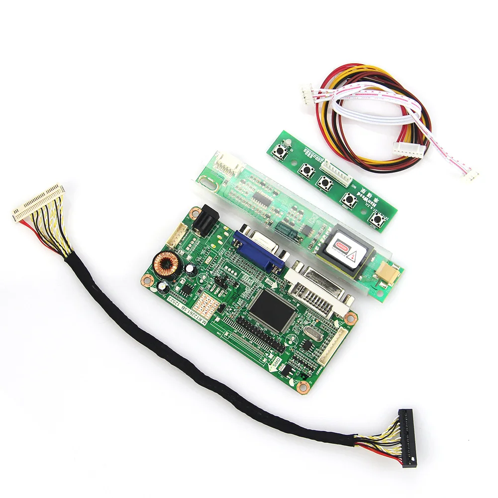 

LCD/LED Controller Driver Board For LTN154X3 N154I3 VGA+DVI M.R2261 M.RT2281 1280x800 LVDS Monitor Reuse Laptop