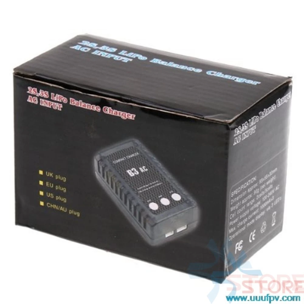 

New EU Plug iMaxRC iMax B3 Pro Compact 2S 3S Lipo Balance Battery Charger For RC Helicopter
