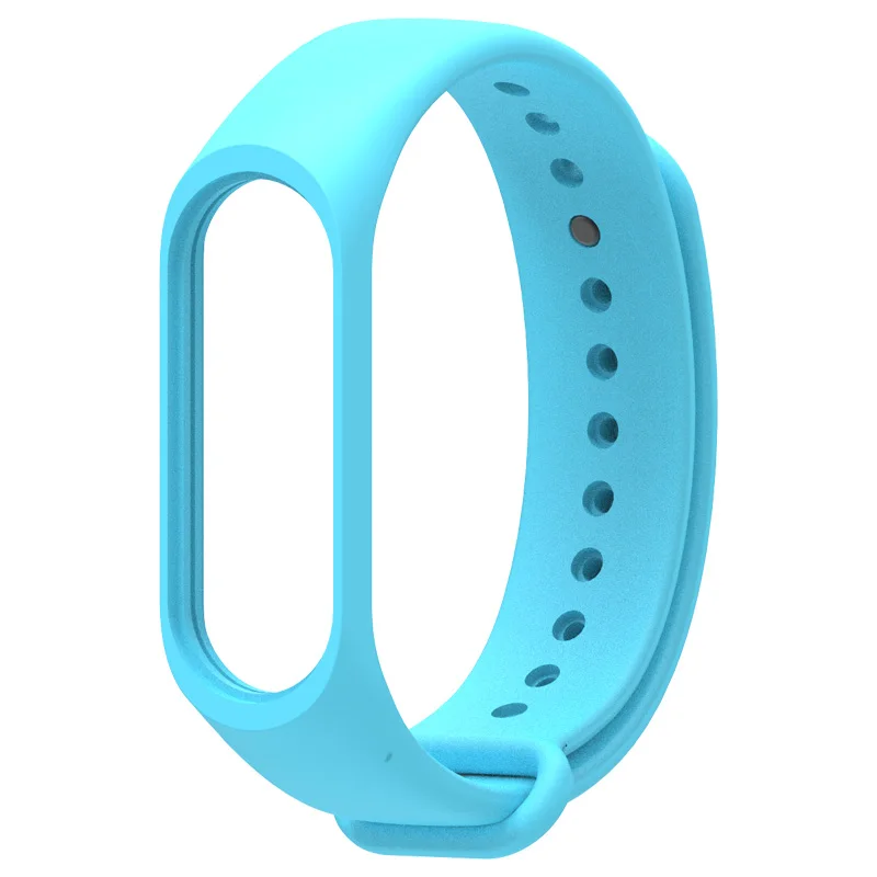 Аксессуары для Mi Band 3 4 силиконовый ремешок на запястье умных часов Xiaomi