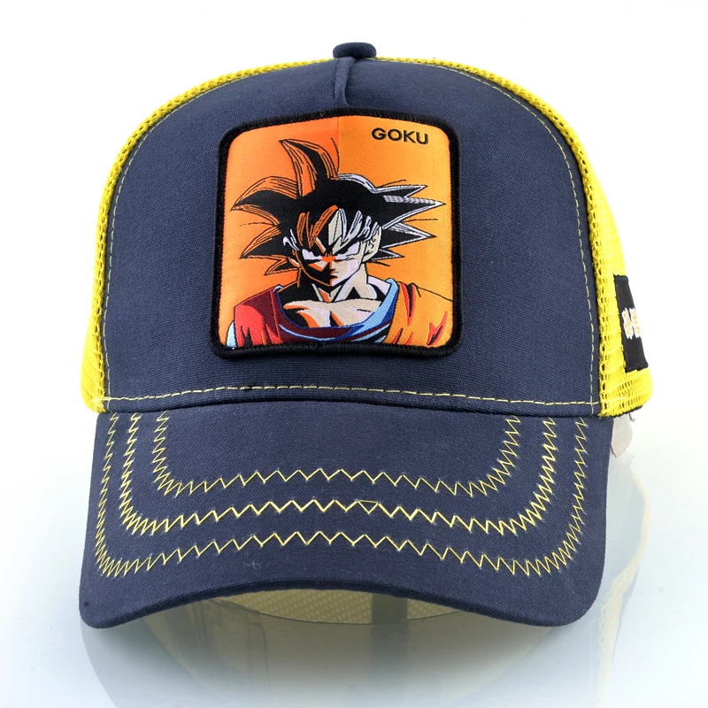TQMSMY мультфильм аниме Dragon Ball Бейсбол Кепки s бейсболка для мужчин и женщин хип-хоп Кепки Лето Обувь с дышащей сеткой бейсболка Мужская шляпа A70
