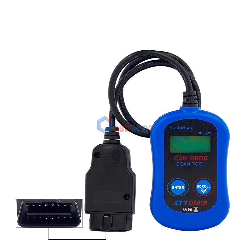 OBD2 OBDII EOBD сканер xtydiag XD301 автомобиля код читателя тестер данных scan инструмент