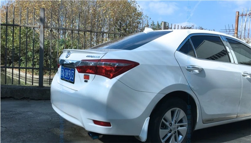 Спойлер для TOYOTA Corolla 2014 2015 2016 2017 2018 2019 Спойлеры крыла высокое качество ABS