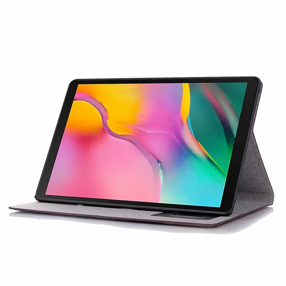Защитный чехол для Samsung Galaxy Tab S5E 10 5 Тонкий ретро из искусственной кожи в стиле с
