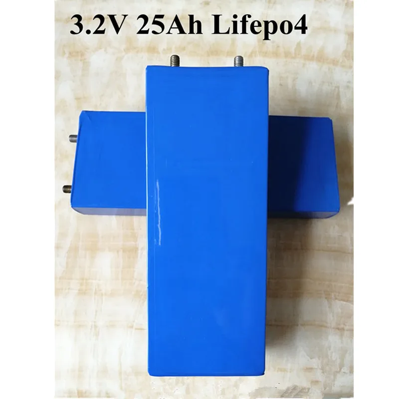3,2 v 25Ah Lifepo4 батареи перезаряжаемые 3,2 v Lifepo4 литиевая батарея для UPS электромобилей инструменты тележки для гольфа Ebike