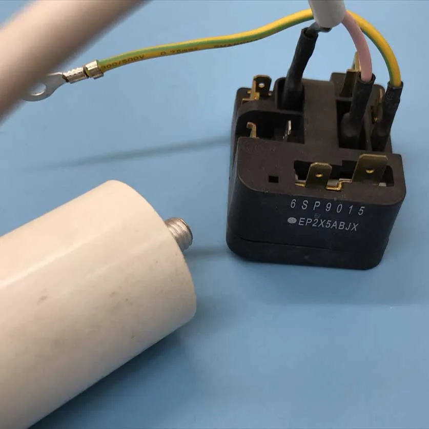 6sp901 5/+ 5 мкФ конденсатор с алюминиевой крышкой PTC Новый Haier холодильник стартер |
