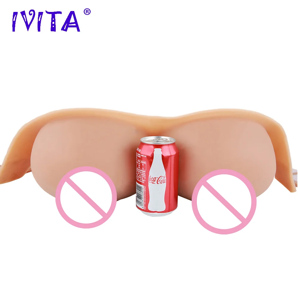 IVITA 8000g Fake Boobs Realistic Silicone Breast Forms For Mastectomy Crossdresser Silicon Form Big Tits Transgender Shemale - купить по