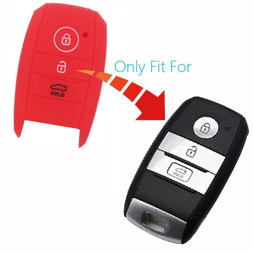 Чехол для автомобильного ключа с 3 кнопками 1 шт. защитный чехол KIA K5 KX5 K4 K3S K3 KX3 K2