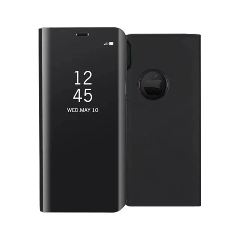 Чехол для iPhone 9X8 Plus 7 6 S зеркальный прозрачный умный кожаный чехол Samsung Galaxy Note 9 S9 S8 A9