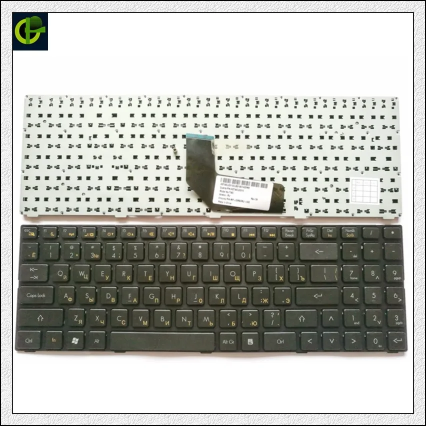 Русская клавиатура для DNS 0165295 0155959 0158645 AETWCU0010 RU черная клавиатура|ru keyboard|dns