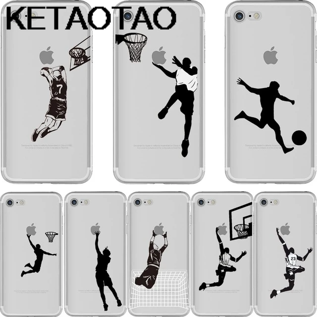 KETAOTAO Футбол Баскетбол Спорт Джордан телефонные чехлы для iPhone 4S 5C 5S 6S 8 XR XS Max
