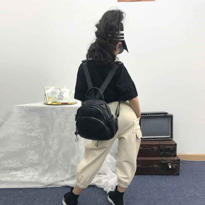 Повседневный костюм для маленьких девочек Новая детская одежда футболка в