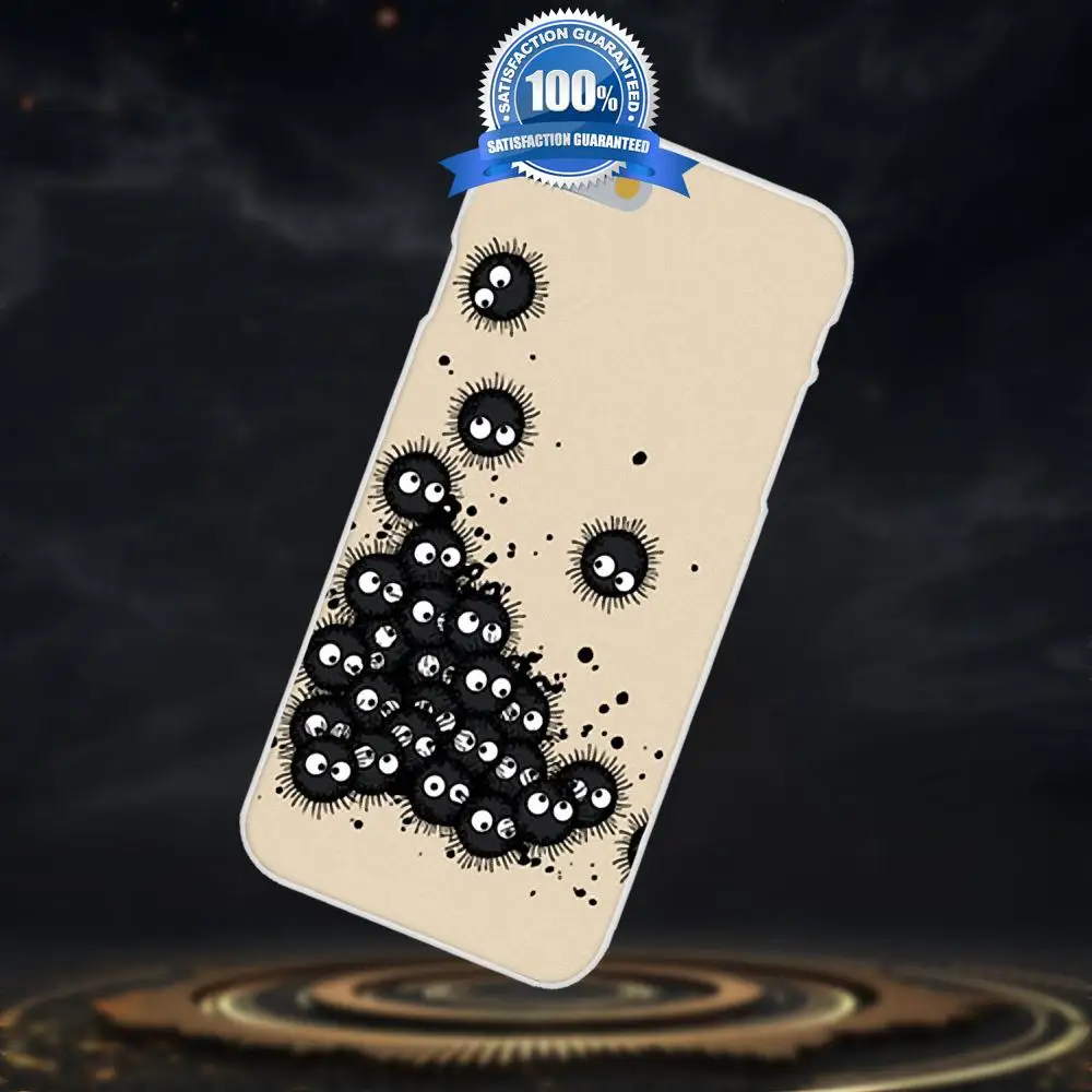 Bixedx Studio Ghibli Spirited Away Soot Design For Huawei G7 G8 Honor 5A 5C 5X 6 6X 7 8 V8 Mate 9 P7 P8 P9 P10 Lite Plus on - Дизайн Bixedx Studio Ghibli Пыль из "Унесенных призраками" для Huawei G7 G8 Honor 5A 5C 5X 6 6X 7 8 V8 Mate 9 P7 P8 P9 