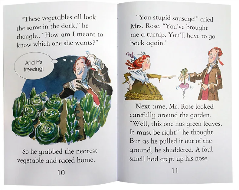 50 книг/комплект Usborne мой второй чтения библиотека английские картина история