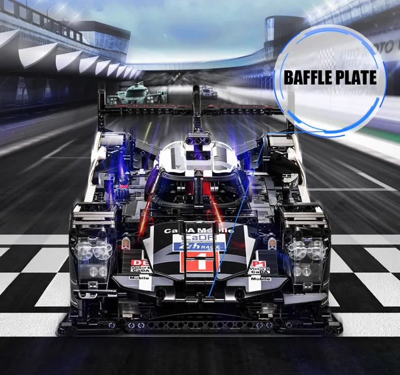 Лидер продаж Le Mans 24 HEURES DU MANS 1:10 Масштаб 2,4 ГГц Радиоуправляемый гоночный автомобиль pors nine one nine строительный блок модель радиопульт дистанционного управления игрушки