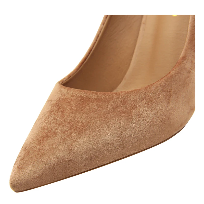 {D &amp Henlu}/Женская обувь на высоком каблуке с острым носком толстом chaussure femme talon 2019 |