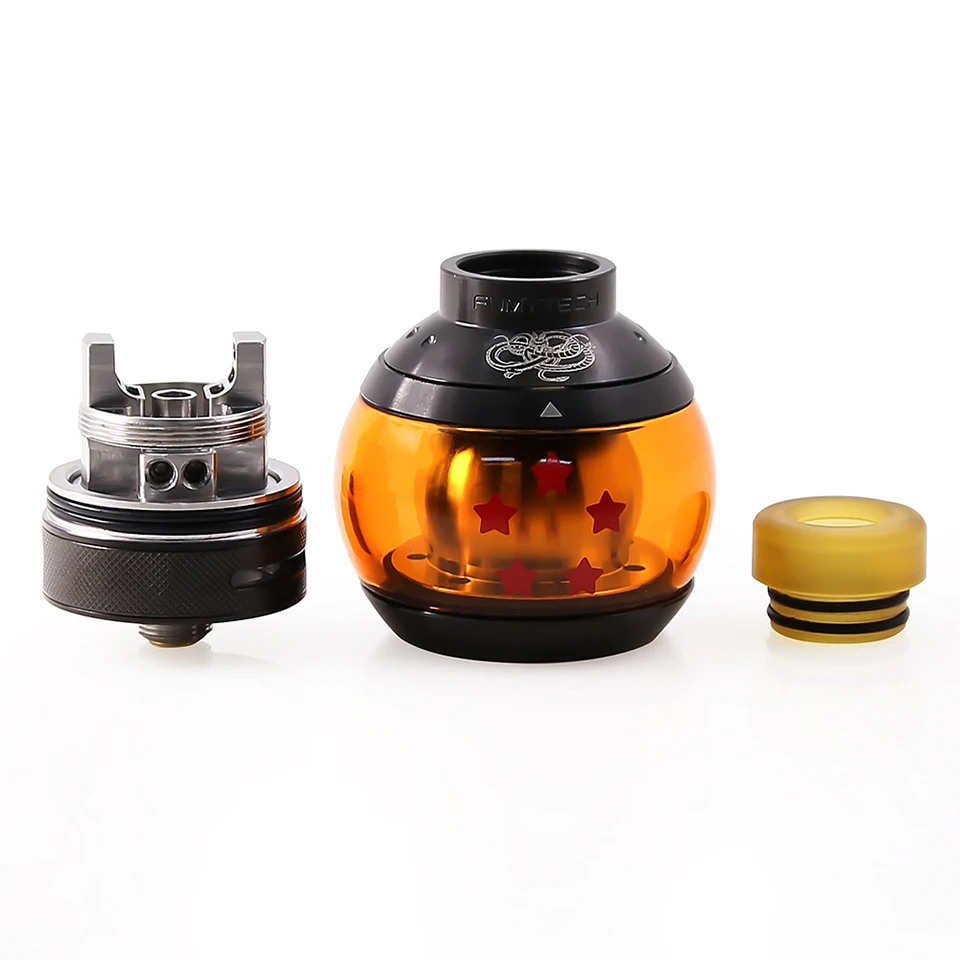 Электронная сигарета fumytech Dragon Ball RTA V2 емкость для электронной сигареты 24 мм 5 мл с