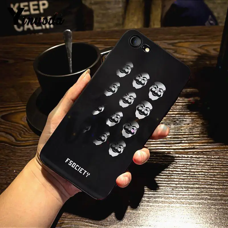 3 Yinuoda Mr Robot первоклассные аксессуары для телефонов Чехол для iPhone X 6 7 6s 7plus 8 8Plus XS XR 5C SE 11 11pro 11promax - Цвет: 3
