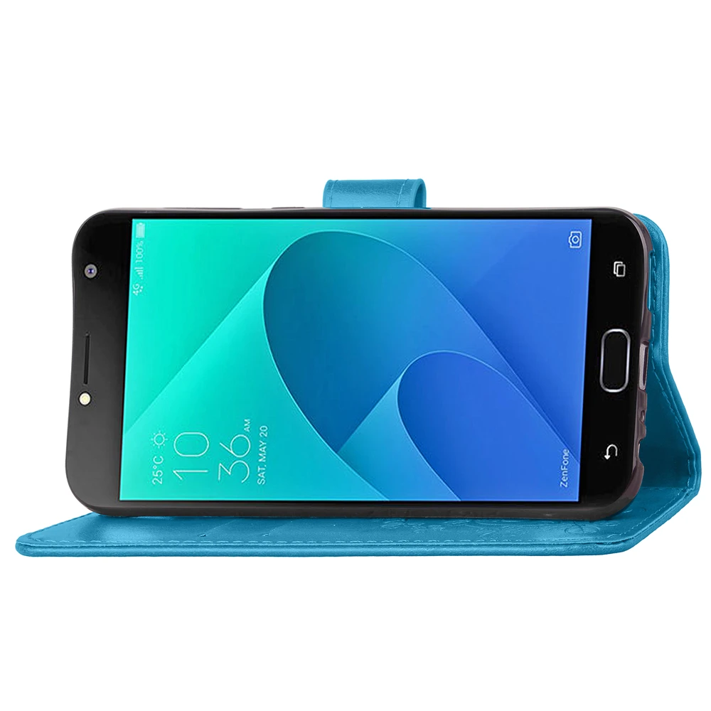 Чехол-книжка для ASUS ZenFone 4 Selfie Pro ZD552KL, чехол-кошелек, кожаный чехол для телефона, чехол для ASUS ZenFone 4 Selfie Pro Z01MD Z01MDA