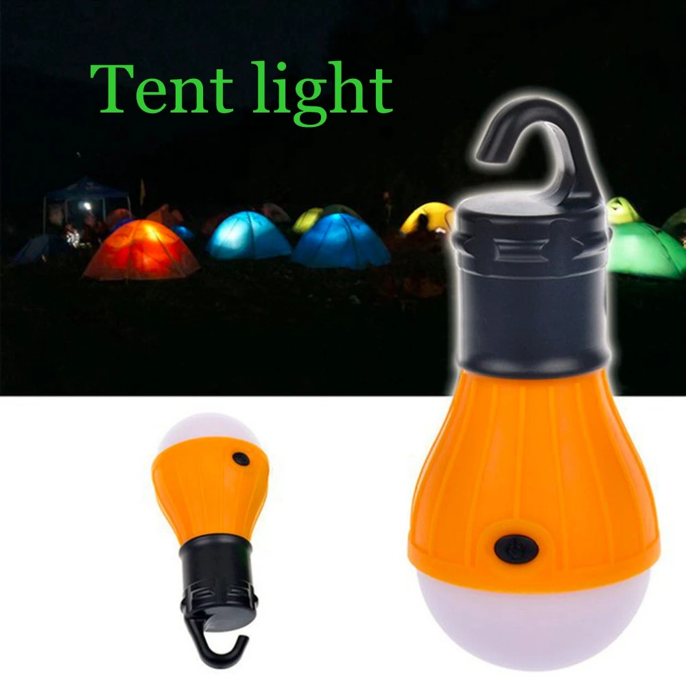 Mini lanterne Portable, ampoule de secours alimentée par batterie, accessoires de tente de camping en plein air, de plage en plein air