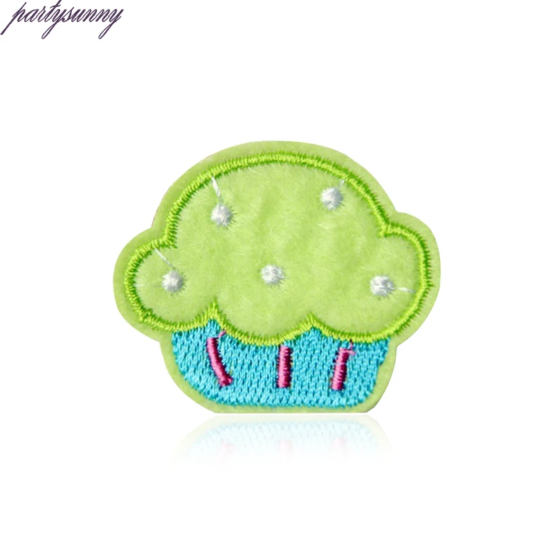 PF 20 шт./лот мультфильм мотив патчи рыбы автомобиль Вышитые Утюг на швейной патч