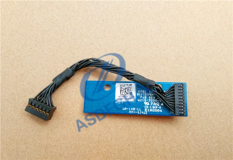 0H8FHH оригинальный кабель платы питания для Dell ALIENWARE серии X51 CHA01 RC2F50037EH1 H8FHH 100% ТЕСТ