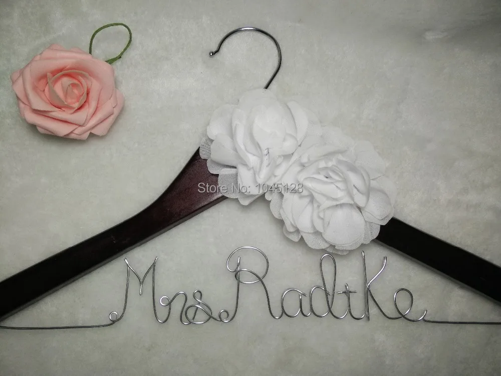 Promotions Custom name hanger Unique wedding personalized Wedding dress Bridal Bridesmaids gift Wire | Дом и сад
