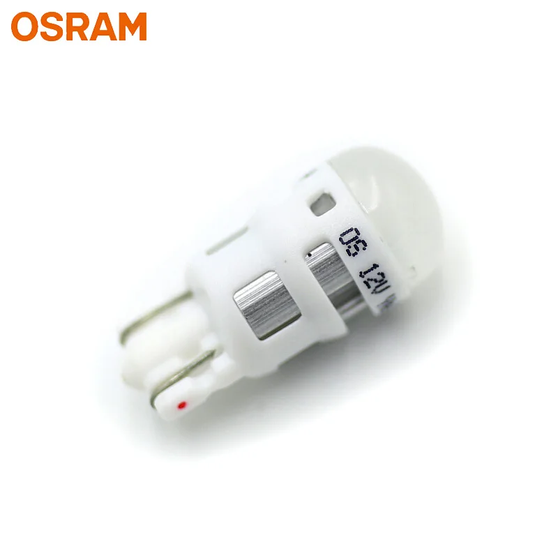 Светодиодный светильник OSRAM T10 красного цвета для автомобиля с поворотным