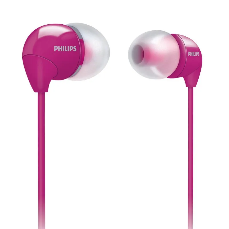 Красный Philips SHE3590 профессиональные наушники-вкладыши с многоцветным выбором стерео Бас Наушники Проводная гарнитура для LG официальный тест - Цвет: Красный