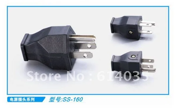 Стандартный разъем/промышленная вилка IEC 320 C14 переменного тока стандарта съемная