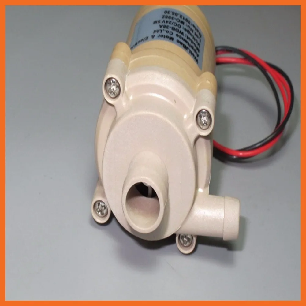 large flow brushless water pump full sealed centrifugal pump shower bath heat pump circulating pump WDB-38A 12-24V enlarge