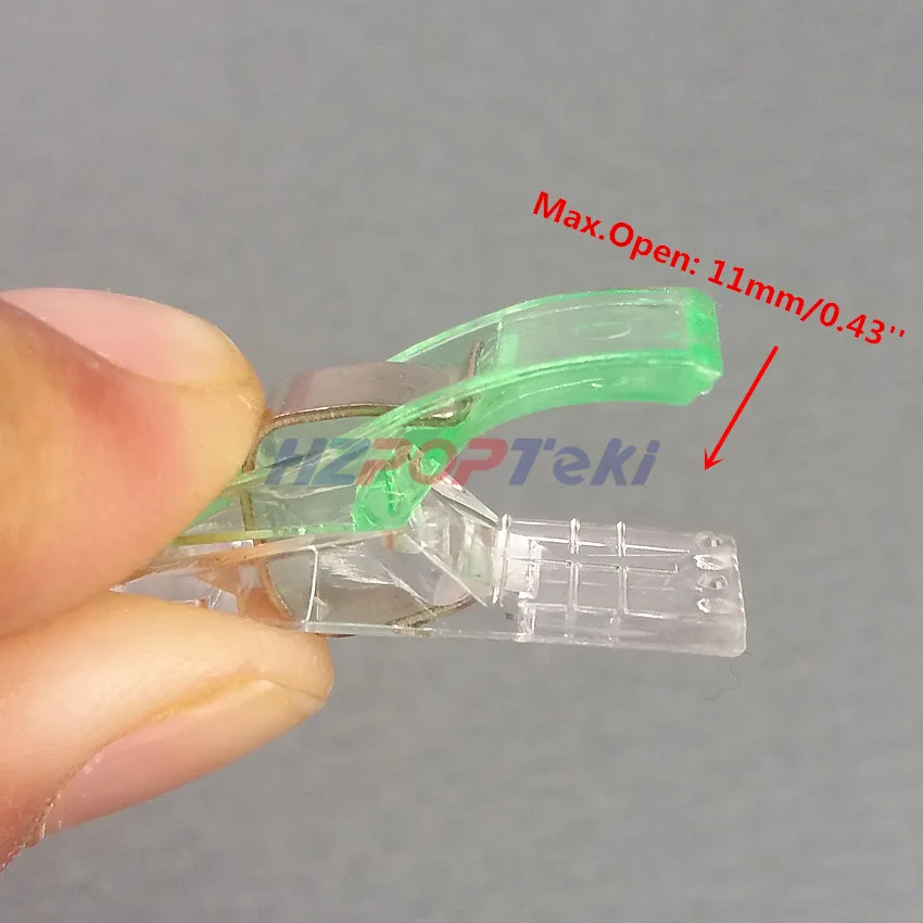 Пластиковые 2 7x1 см тканевые края для шитья аккуратные товары продуктов зажим