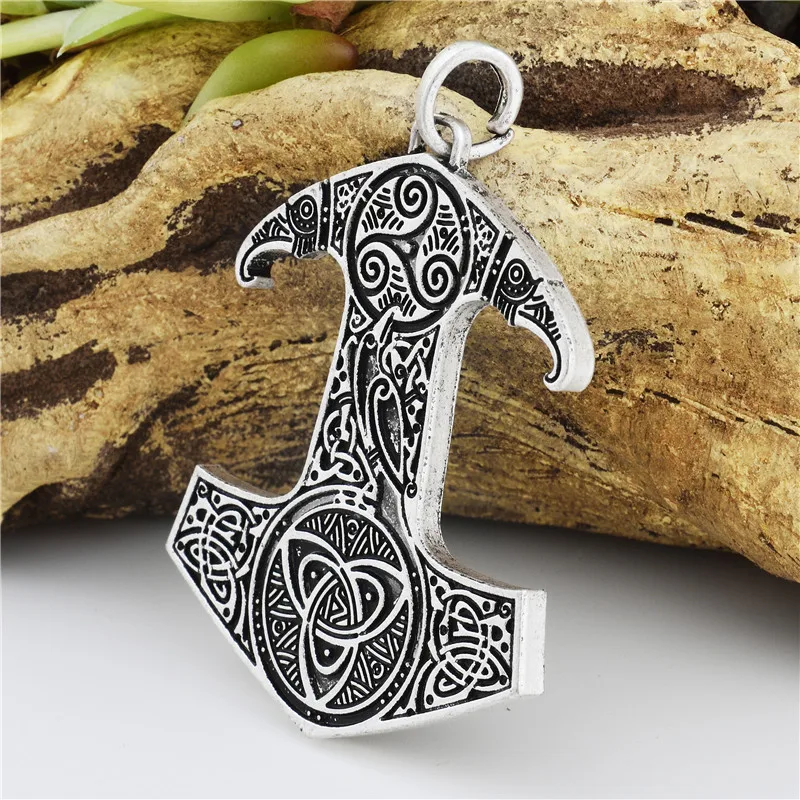 1 шт. викинговые вороны Huginn Symber Triskele Runic Charm норвежский узел Rune Jewelry талисман