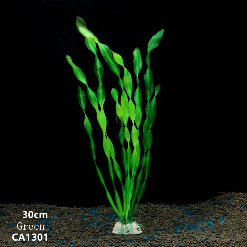 Светится в темноте аквариум трава подводный растение имитация воды украшение