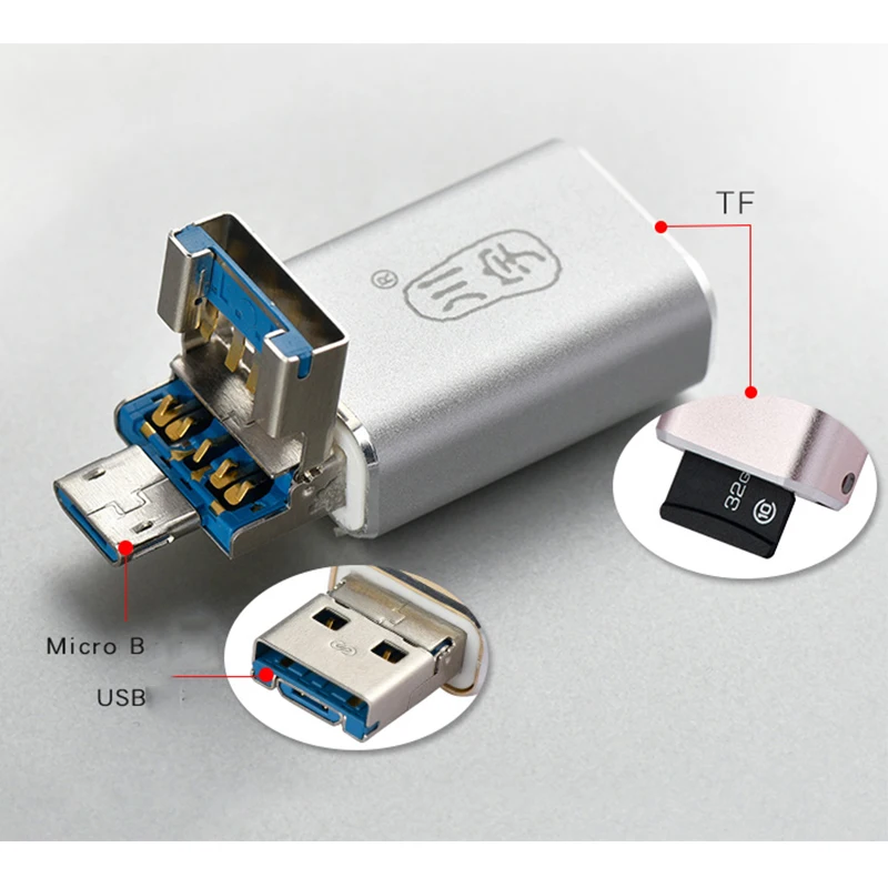 Kawau 3 0 OTG кардридер высокоскоростной мини адаптер со слотом для карты памяти Micro