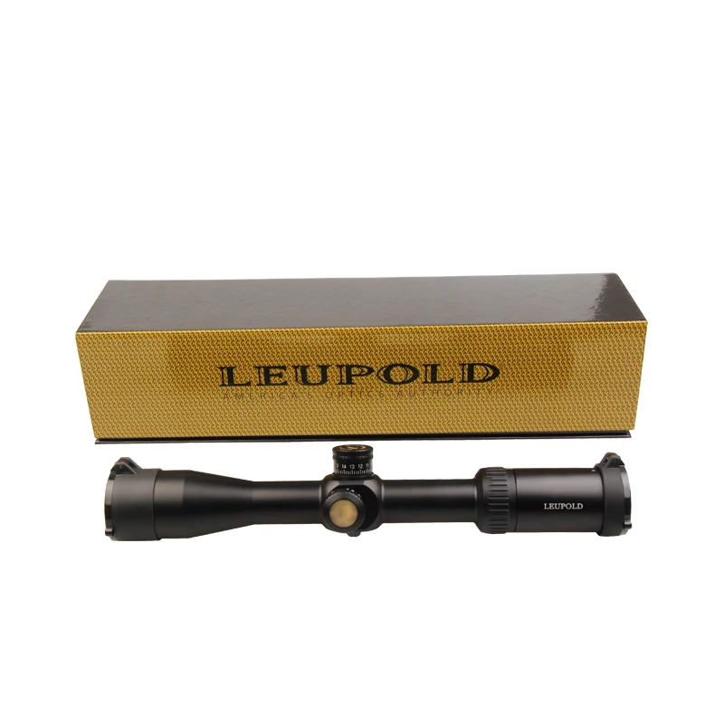 Оптические линзы LEUPOLD 3,5-15X40SFY бренд охотничье ружье прицел зеркало точечное освещение боковое колесо Монокуляр коллиматор