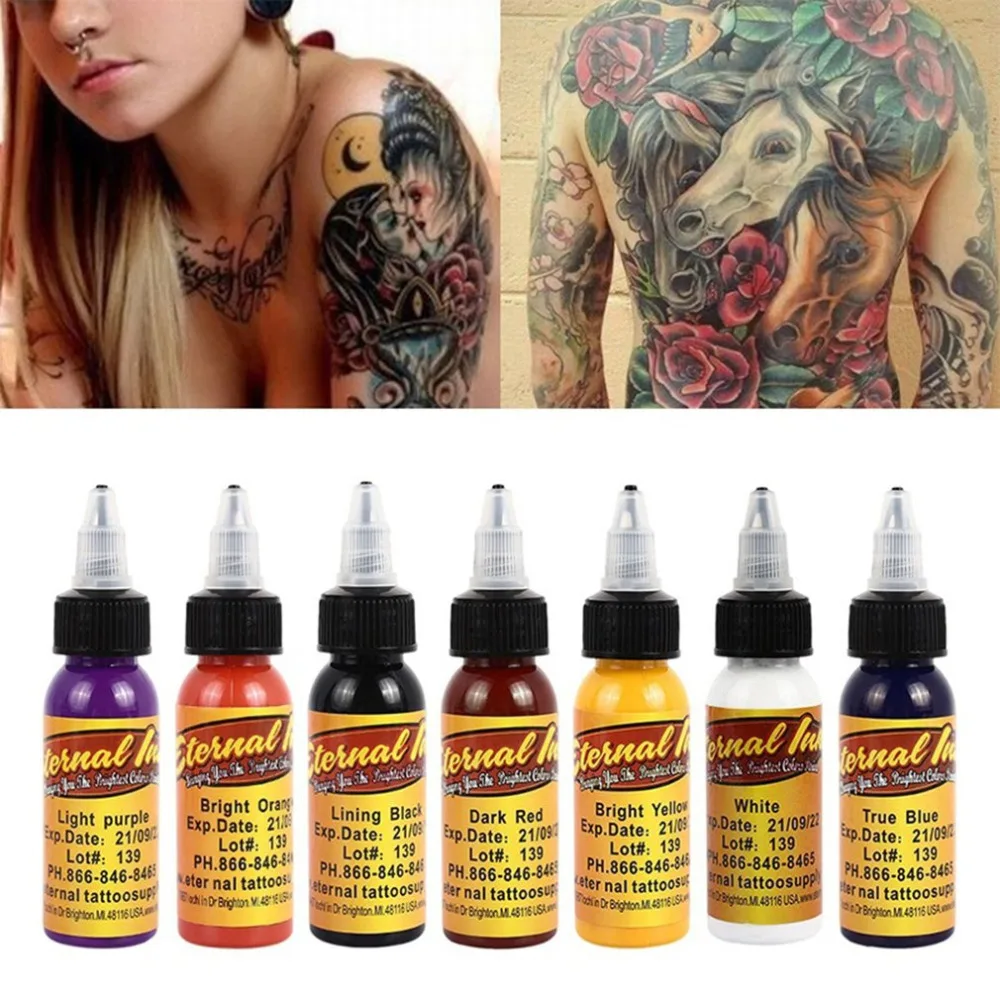 30ML Professional Fashion Draw Tattoo Pigment Ointment Salon Personal Use Ink Tools | Красота и здоровье