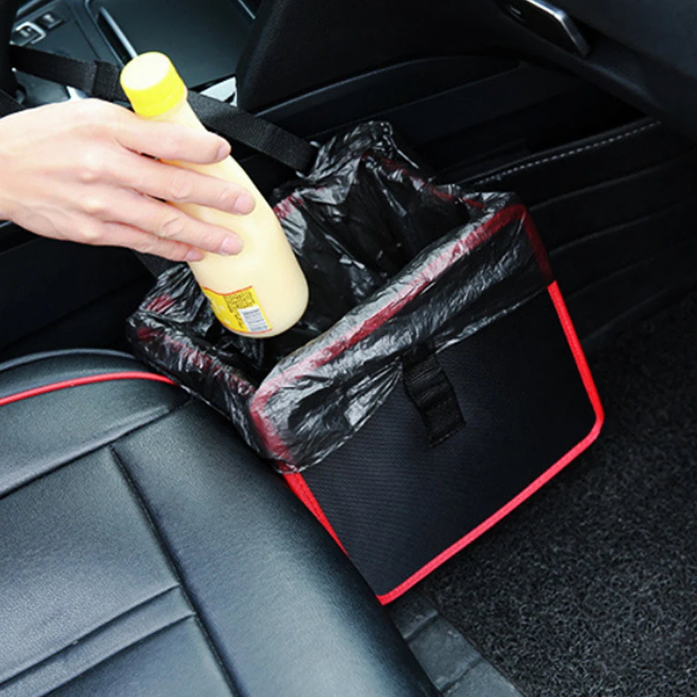 Практичные пряжки для сидений мусорная корзина складная сумка хранения