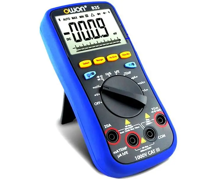 Умный Bluetooth мультиметр B35 пульт дистанционного управления термометр режим записи
