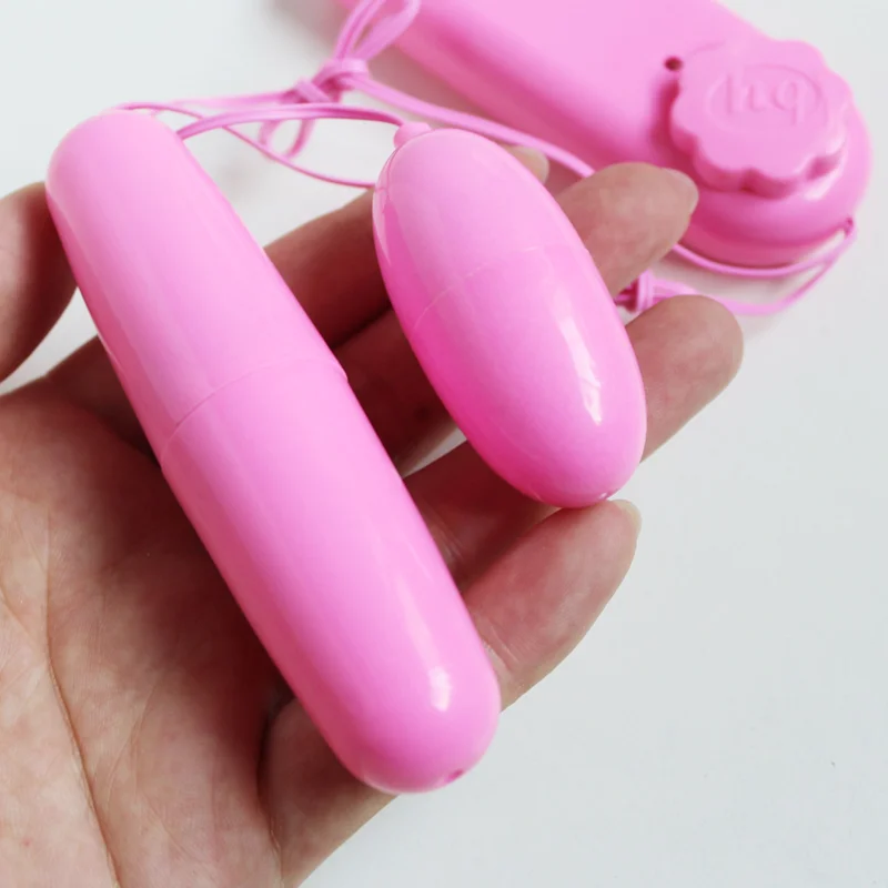 Двойной вибратор яйцо двойные пули многоскоростные стимуляторы точки G Анальная