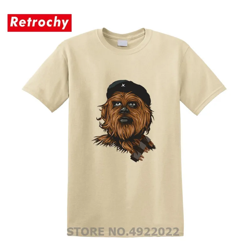 Новое поступление Мужская футболка Chewie Guevara Wookie дизайнерские футболки с цифровым
