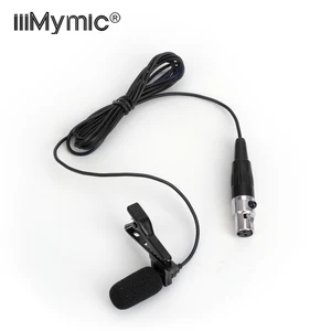 Большой звукопоглощающий материал! Профессиональный петличный конденсаторный микрофон с отворотом, 3-контактный микрофон с зажимом для беспроводного передатчика AKG Bodypack
