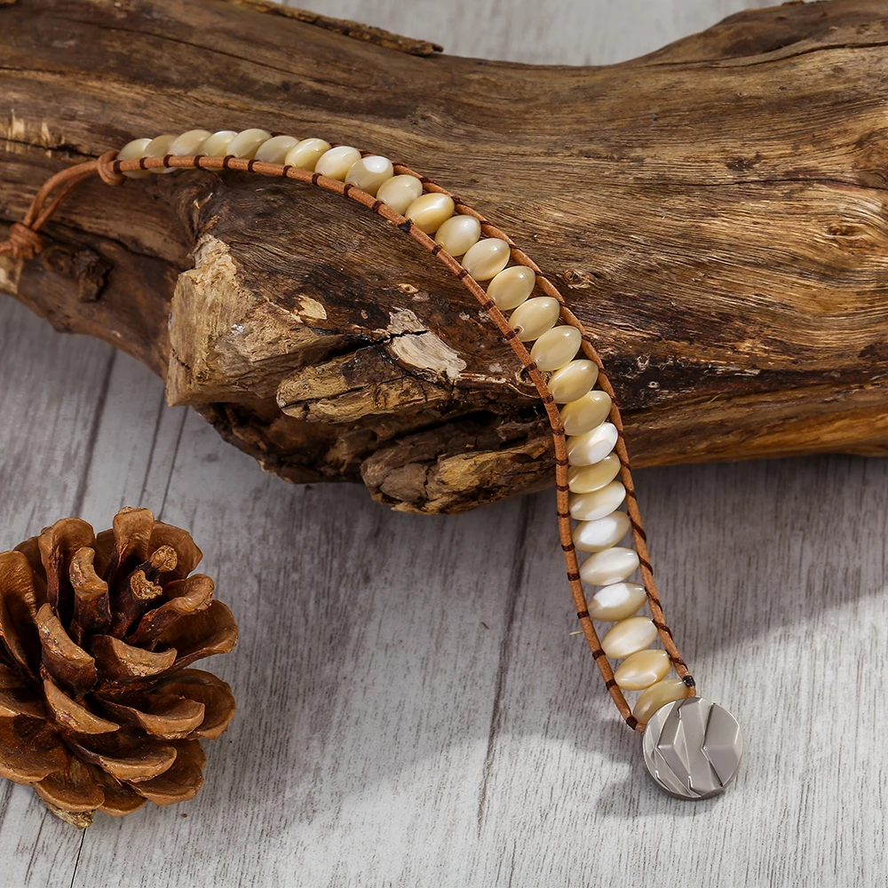 Новинка 2018 дизайнерский браслет из сплава с шестью цветами женский бусинами |